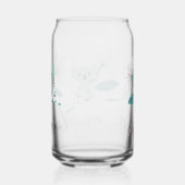 Kleurrijke Koala Patroon Leuke Dier en Bloemen Blikvorm Glas (Rechts)