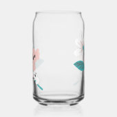 Kleurrijke Koala Patroon Leuke Dier en Bloemen Blikvorm Glas (Links)