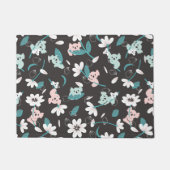 Kleurrijke Koala Patroon Leuke Dier en Bloemen Deurmat (Voorkant)