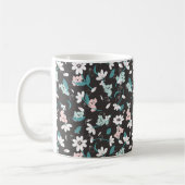 Kleurrijke Koala Patroon Leuke Dier en Bloemen Koffiemok (Links)