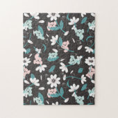 Kleurrijke Koala Patroon Leuke Dier en Bloemen Legpuzzel (Verticaal)