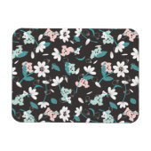 Kleurrijke Koala Patroon Leuke Dier en Bloemen Magneet (Horizontaal)