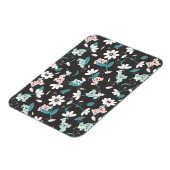 Kleurrijke Koala Patroon Leuke Dier en Bloemen Magneet (Linkerzijde)