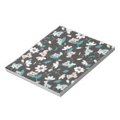 Kleurrijke Koala Patroon Leuke Dier en Bloemen Notitieblok (Linkerzijde)