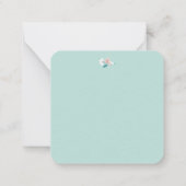 Kleurrijke Koala Patroon Leuke Dier en Bloemen Notitiekaartje (Achterkant)