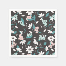 Kleurrijke Koala Patroon Leuke Dier en Bloemen