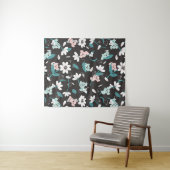 Kleurrijke Koala Patroon Leuke Dier en Bloemen Wandkleed (In Situ (horizontaal))