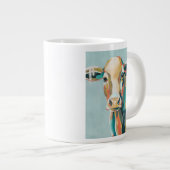 Kleurrijke Koe Grote Koffiekop (Voorkant rechts)