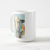 Kleurrijke Koe Koffiemok (Voorkant links)