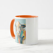 Kleurrijke Koe Mok (Voorkant links)