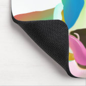 Kleurrijke koe muismat (Hoek)