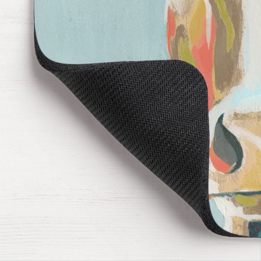 Kleurrijke Koe Muismat (Hoek)