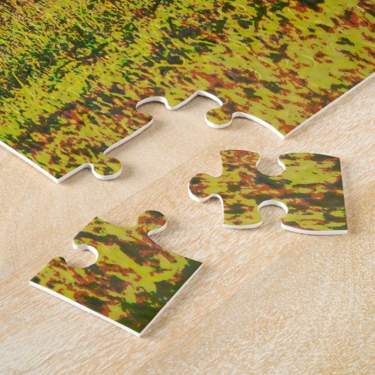 Kleurrijke Koe Poster Art Boerderij Puzzel Legpuzzel (Zijkant)