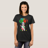Kleurrijke Koe T-shirt (Voorkant volledig)