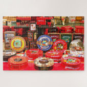 kleurrijke koekjes en tint legpuzzel (Horizontaal)