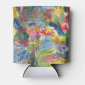 Kleurrijke Koelbox Drink esthetiek kan bier soda Blikjeskoeler (Voorkant)