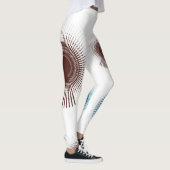 Kleurrijke, koele, trendomcirkels van stedelijke b leggings (Rechts)