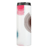 Kleurrijke, koele, trendomcirkels van stedelijke b thermosbeker (Achterkant)