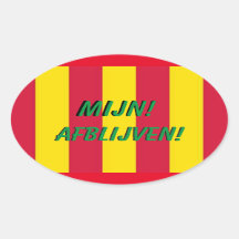 Kleurrijke Koffer Sticker