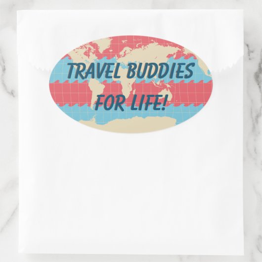 Kleurrijke Koffer Sticker (Tas)