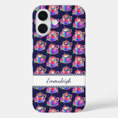 Kleurrijke koffie Latte Case-Mate iPhone Case (Achterkant)