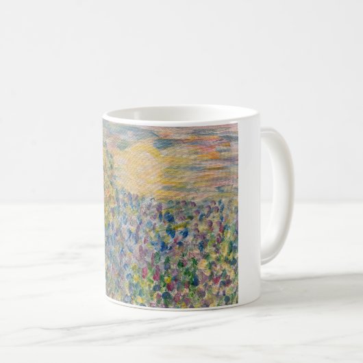 Kleurrijke koffie Mok met bomen (Voorkant rechts)
