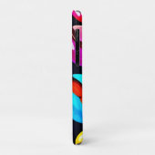 Kleurrijke Koffieboon Abstracte Kunst Case-Mate iPhone Case (Achterkant/links)
