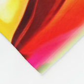 Kleurrijke Koffieboon Abstracte Kunst Fleece Deken (Hoek)