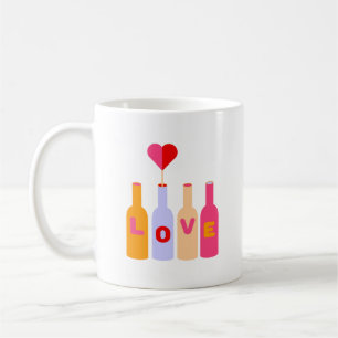 Kleurrijke koffiekoppen koffiemok