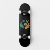 Kleurrijke Koi Unisex Persoonlijk Skateboard (Voorkant)