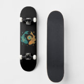 Kleurrijke Koi Unisex Persoonlijk Skateboard (Voorkant)