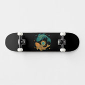 Kleurrijke Koi Unisex Persoonlijk Skateboard (Horizontaal)
