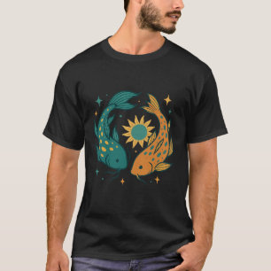 Kleurrijke Koi Unisex T-shirt