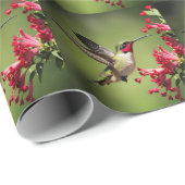 Kleurrijke Kolibrie Cadeaupapier (Rol Hoek)