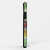 Kleurrijke kolibrie Zijderzijde Kunstschilder schi Case-Mate iPhone Case (Achterkant/rechts)