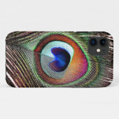Kleurrijke Koperen Pauwveer Case-Mate iPhone Case (Achterkant (horizontaal))