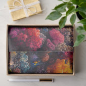Kleurrijke Koraalrif Decoupage Tissuepapier (Geschenk)