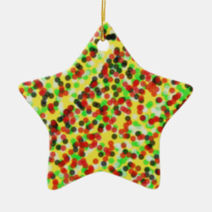kleurrijke korrel van zand keramisch ornament