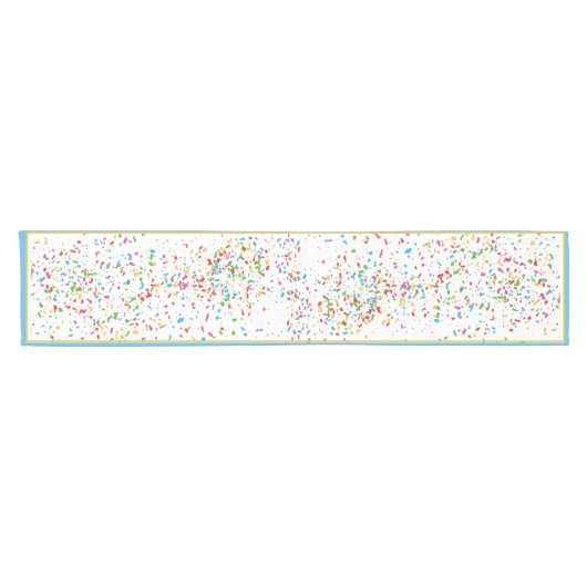 Kleurrijke korte-tafelrunner korte tafelloper (Horizontaal)