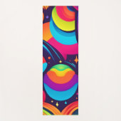 Kleurrijke Kosmische Kaleidoscoop Yogamat (Voorkant)