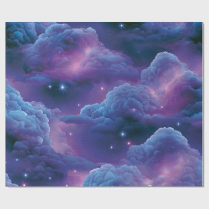 Kleurrijke Kosmische Nevel Cadeaupapier