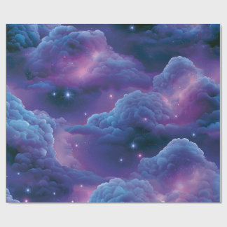 Kleurrijke Kosmische Nevel Cadeaupapier