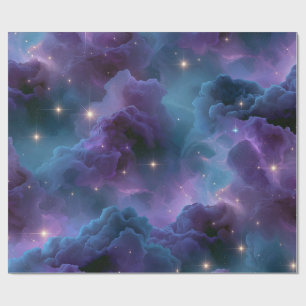 Kleurrijke Kosmische Nevel Cadeaupapier