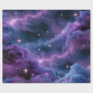 Kleurrijke Kosmische Nevel Cadeaupapier