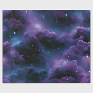 Kleurrijke Kosmische Nevel Cadeaupapier