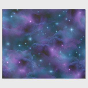 Kleurrijke Kosmische Nevel Cadeaupapier