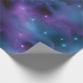 Kleurrijke Kosmische Nevel Cadeaupapier (Hoek)