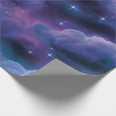 Kleurrijke Kosmische Nevel Cadeaupapier (Hoek)