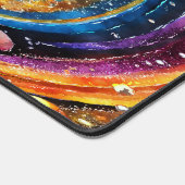 KLEURRIJKE KOSMISCHE WATERVERF BUITENRUIMTE ONTWER BUREAUMAT (Hoek)