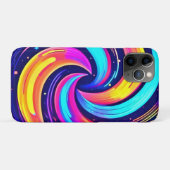 kleurrijke kosmische werveling Case-Mate iPhone case (Achterkant (horizontaal))